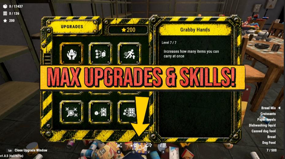 Bunker Tidy Up — Maxed Out (Max All Upgrades & Abilities) (screenshot 2)
